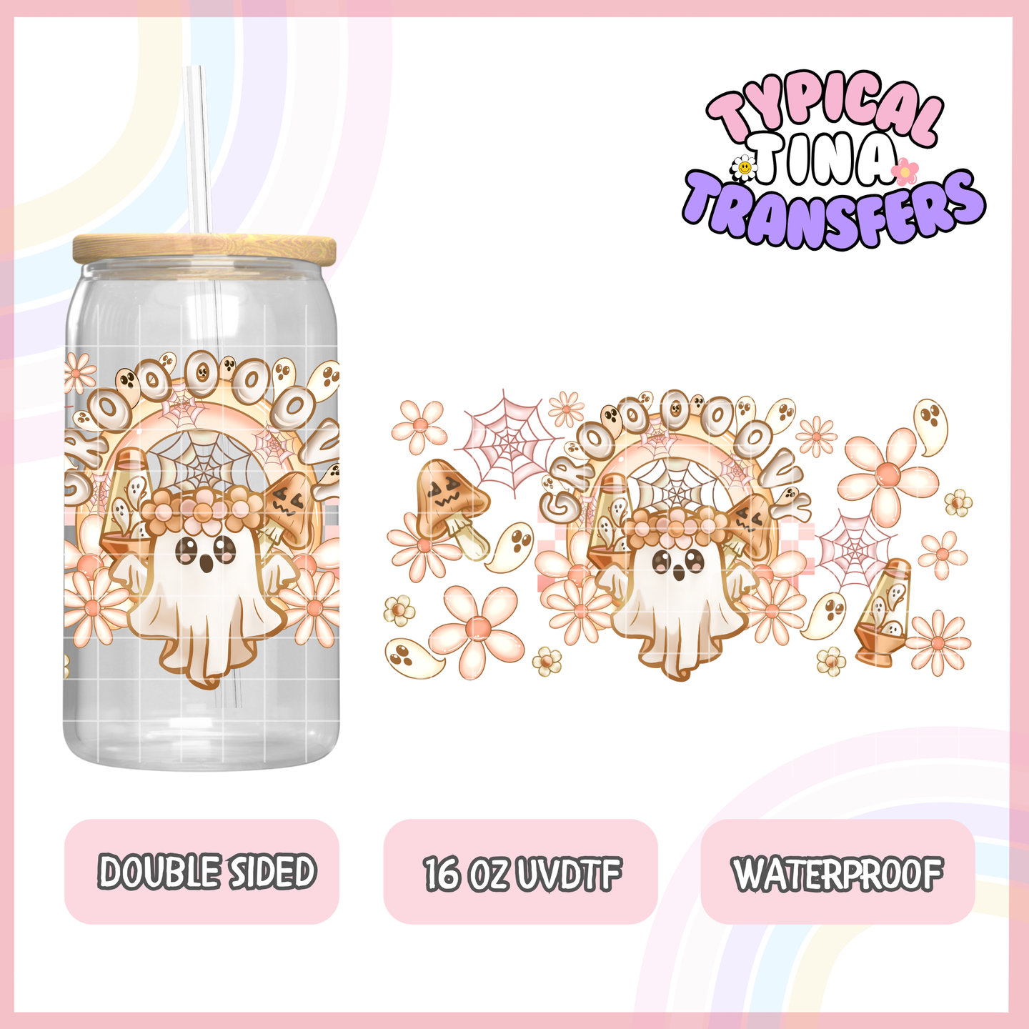 UVDTF #1409 | 16oz UVDTF Wrap | POD